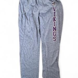 Nfl minnesota vikings gray fleece sweatpants